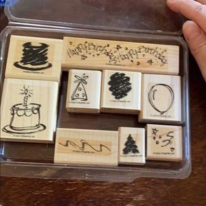 2002 Stampin’ Up! Two-Step Stamping Sketch a Party